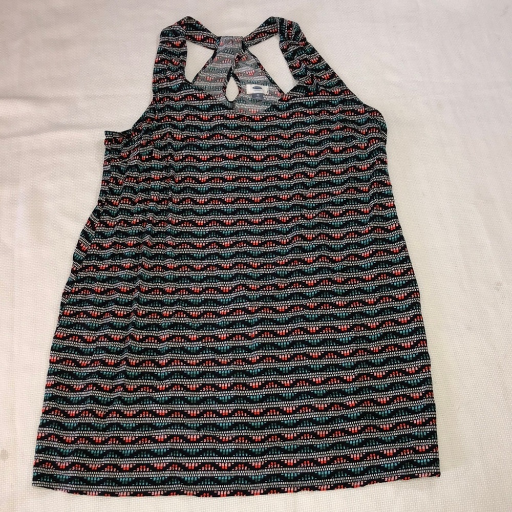 Old navy extra-large dress with cute back design, 100% rayon, great for summer